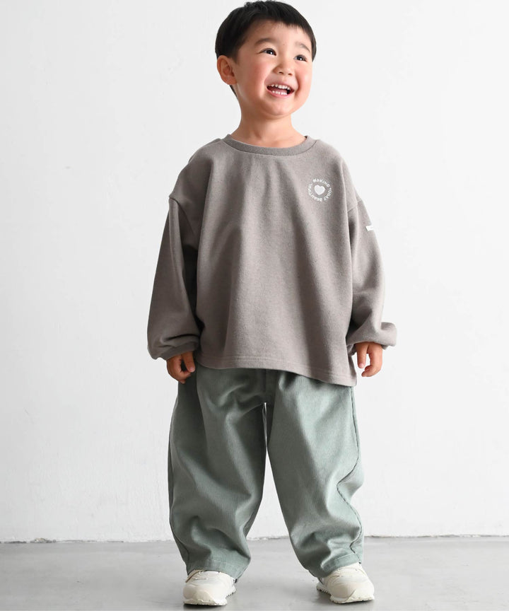 Pleated Corduroy Pants