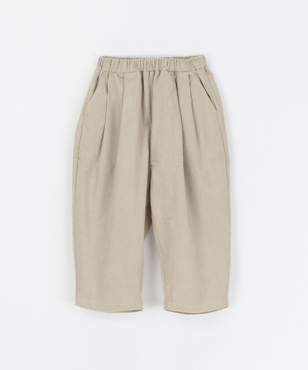 Pleated Corduroy Pants