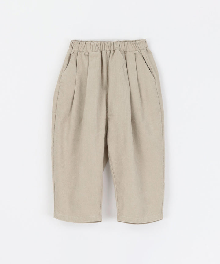 Pleated Corduroy Pants