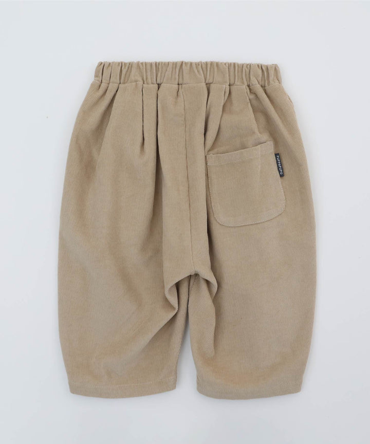 Pleated Corduroy Pants