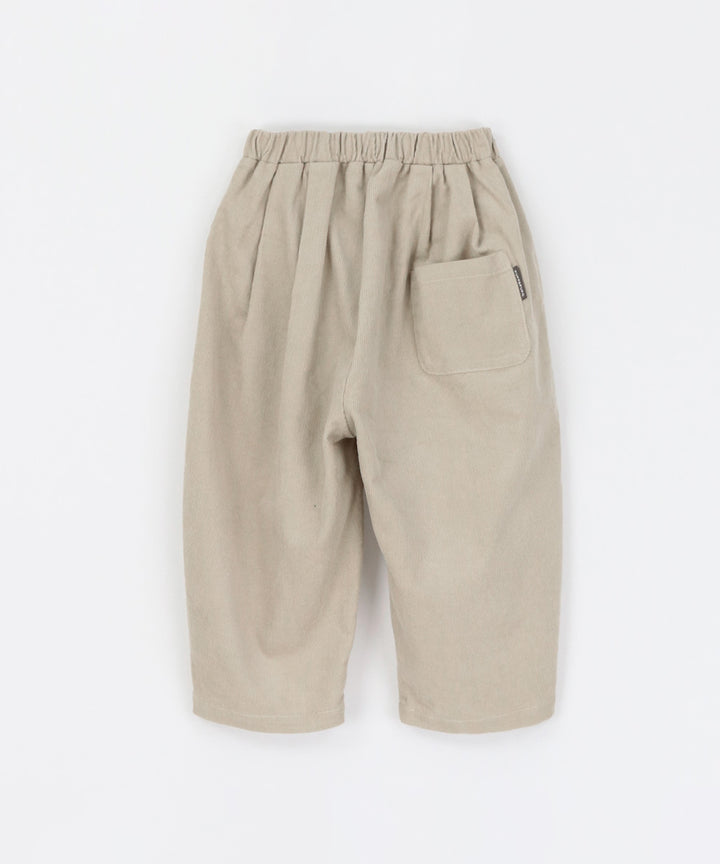 Pleated Corduroy Pants