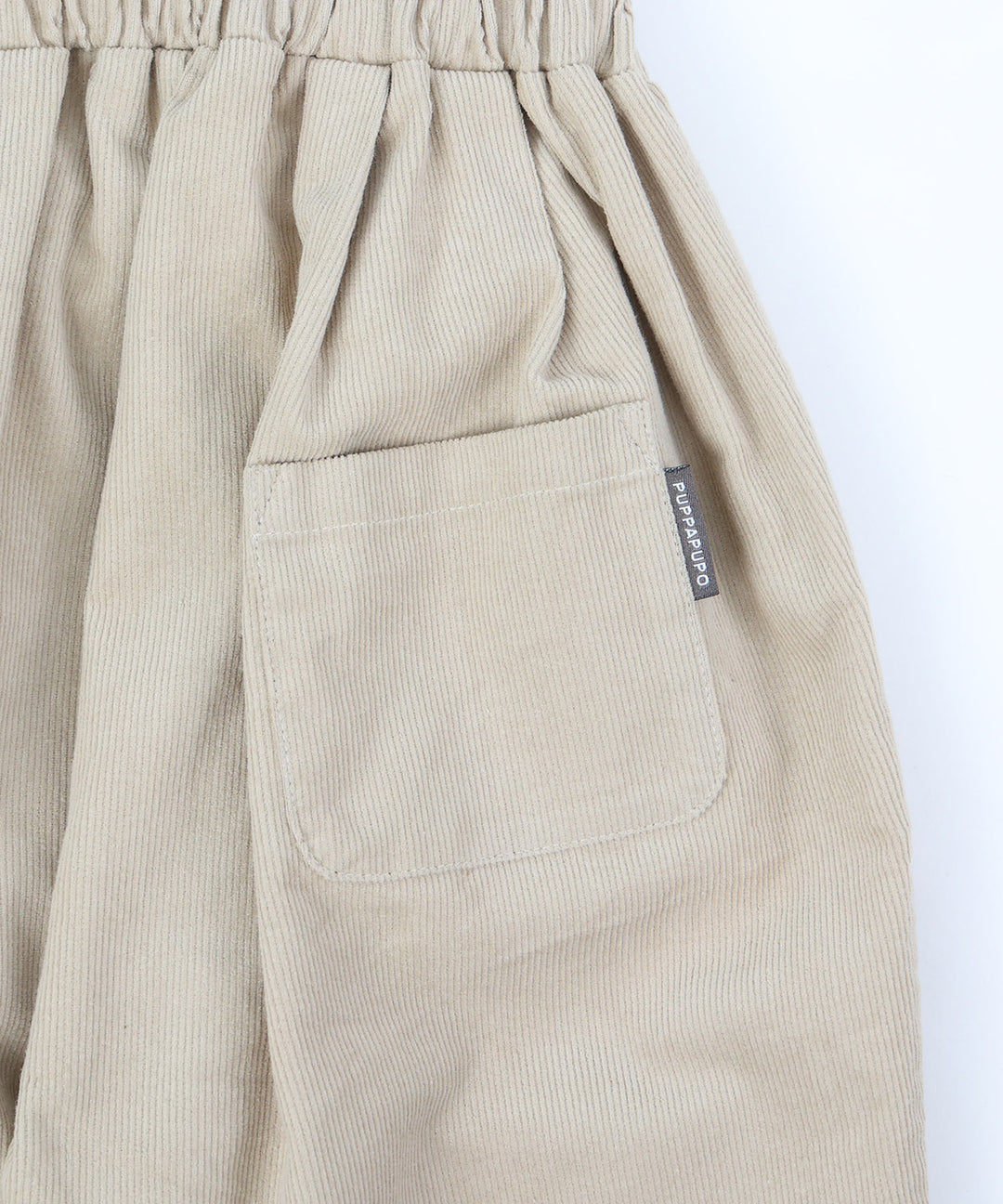 Pleated Corduroy Pants