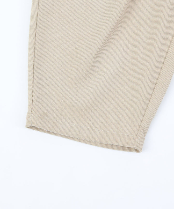 Pleated Corduroy Pants