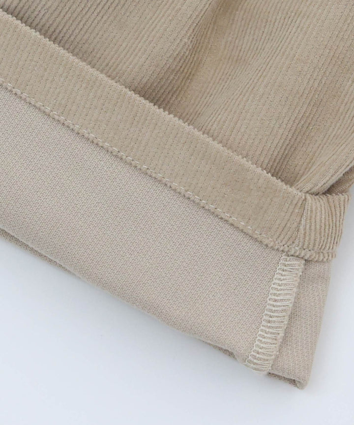 Pleated Corduroy Pants