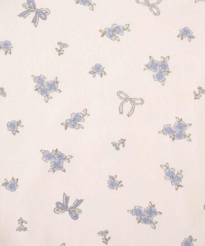 Long Sleeve Round Collar Romper