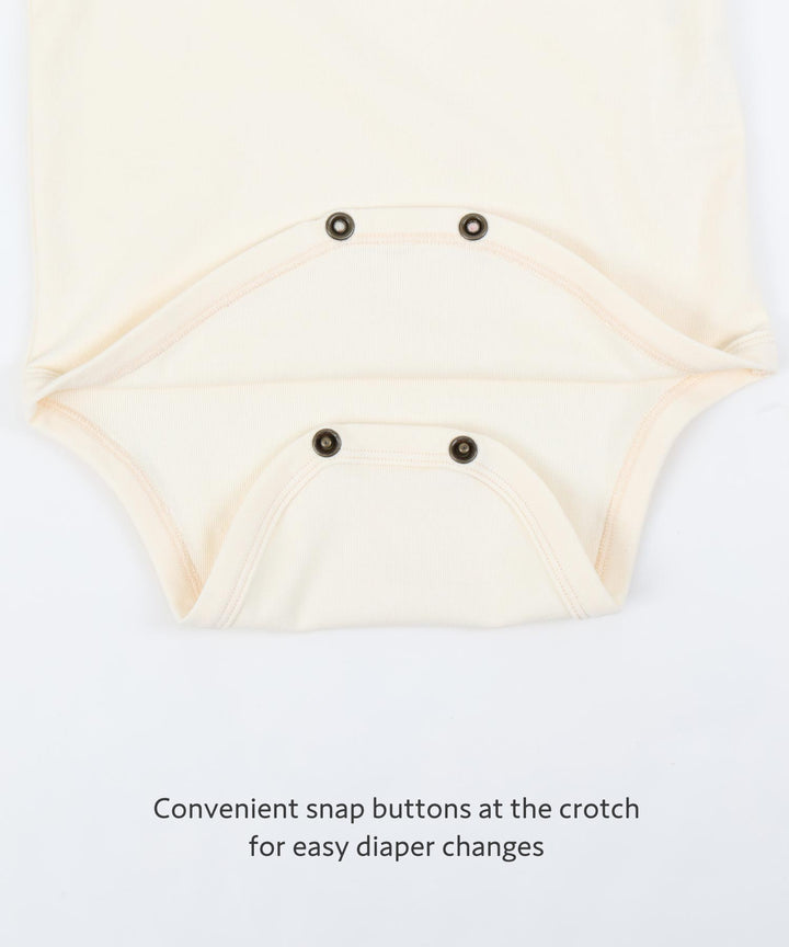 Long Sleeve Round Collar Romper