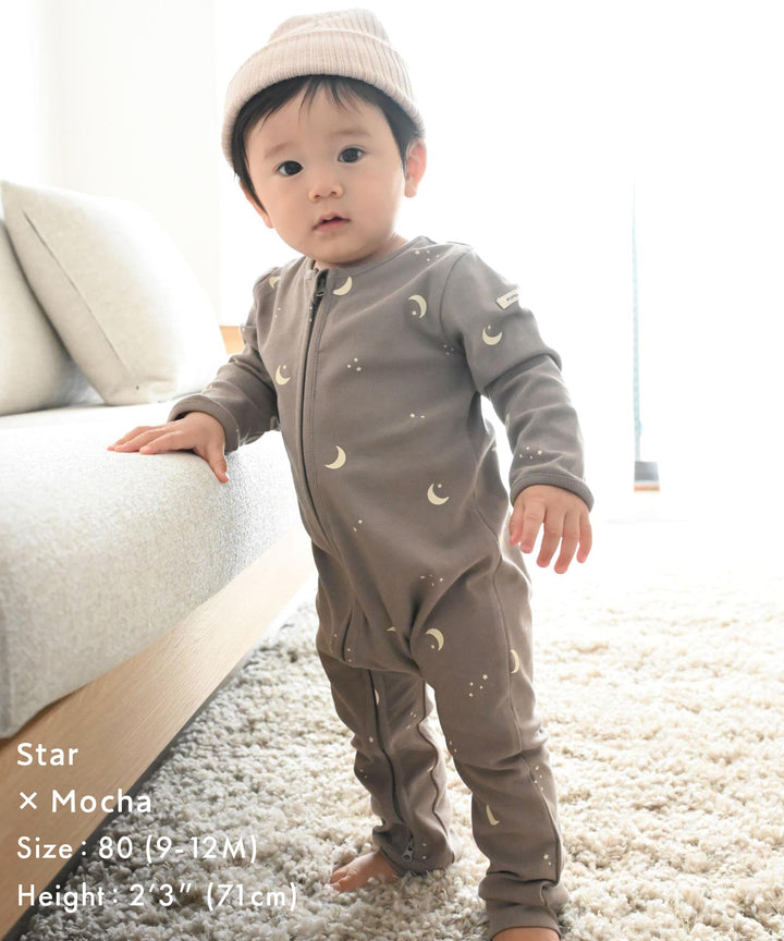 Double-Zip Long-Sleeve Coverall