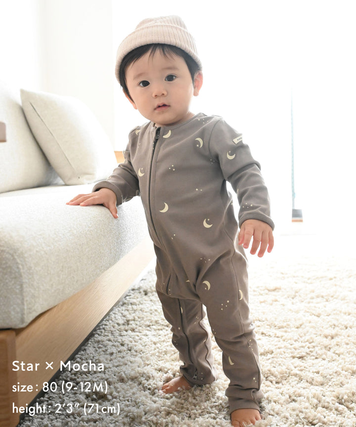 Double-zip Long Sleeve Coverall