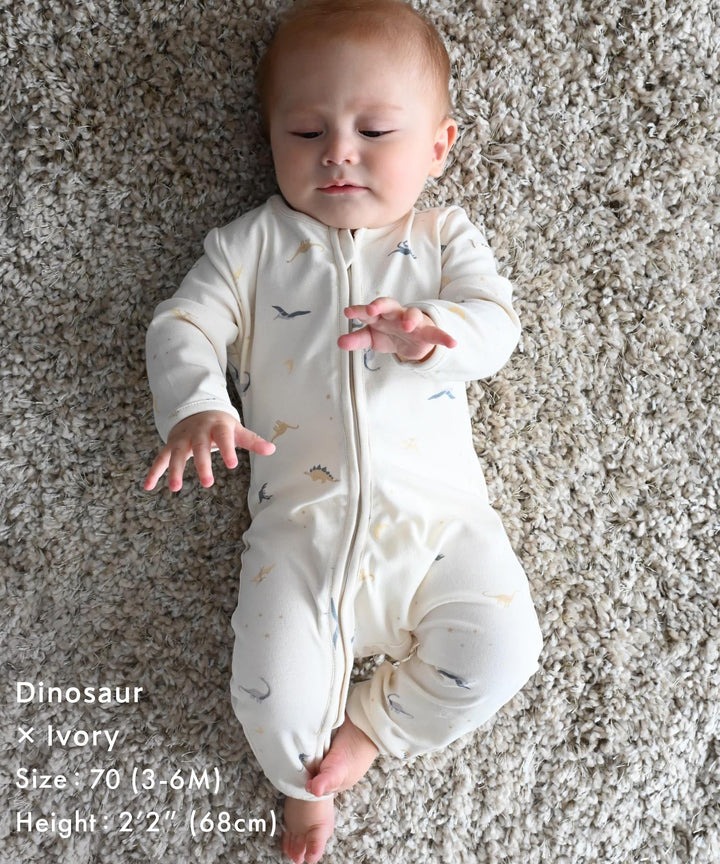 Double-Zip Long-Sleeve Coverall