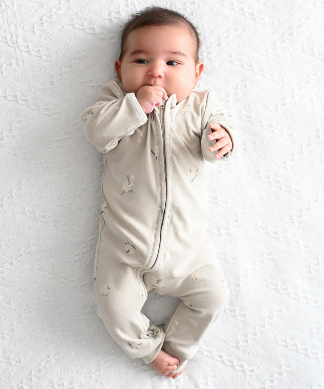 Double-Zip Long-Sleeve Coverall