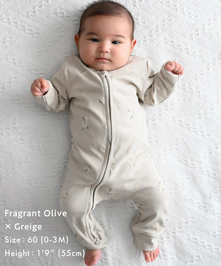 Double-Zip Long-Sleeve Coverall