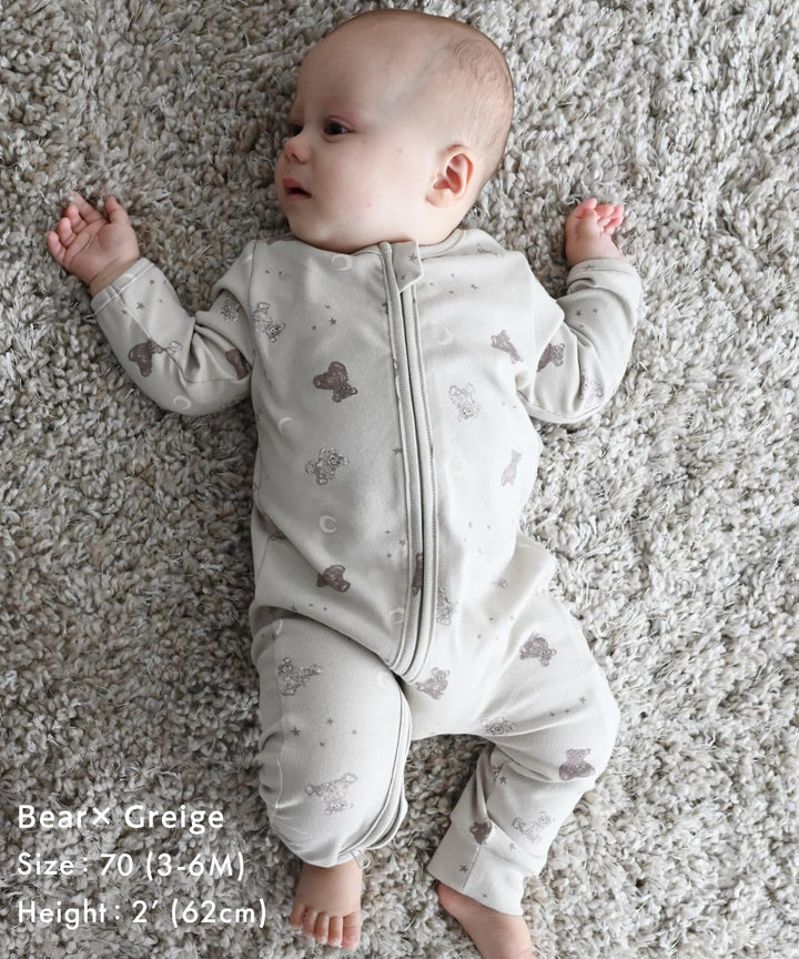 Double-Zip Long-Sleeve Coverall