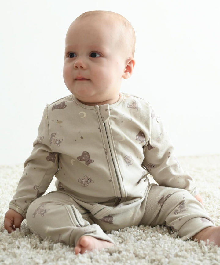 Double-Zip Long-Sleeve Coverall