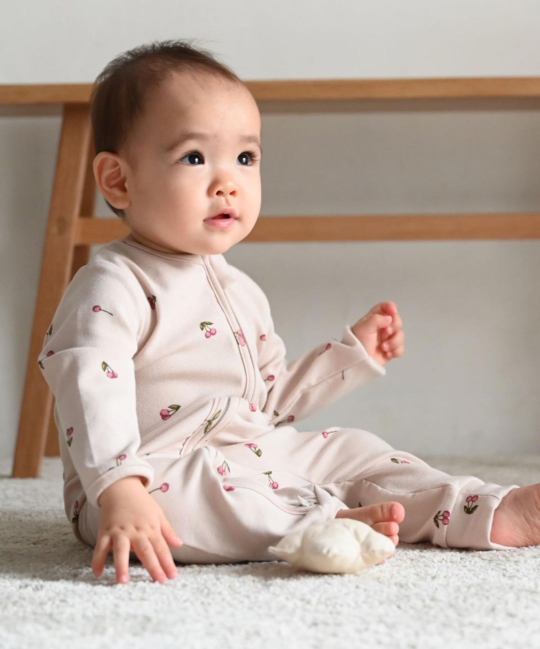 Double-Zip Long-Sleeve Coverall