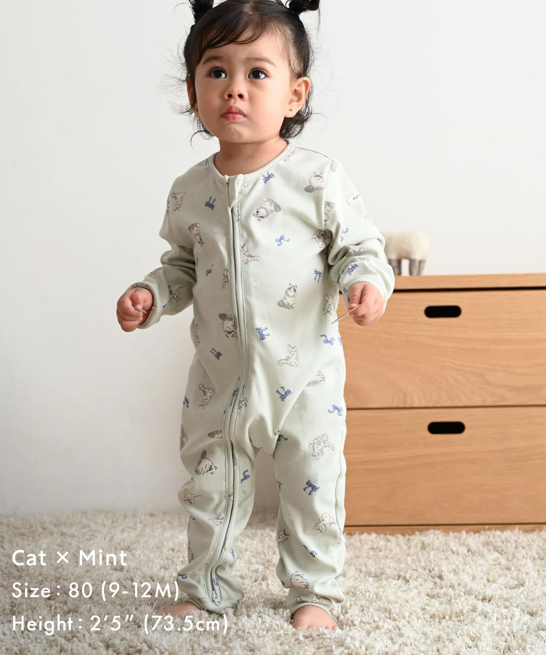 Double-Zip Long-Sleeve Coverall