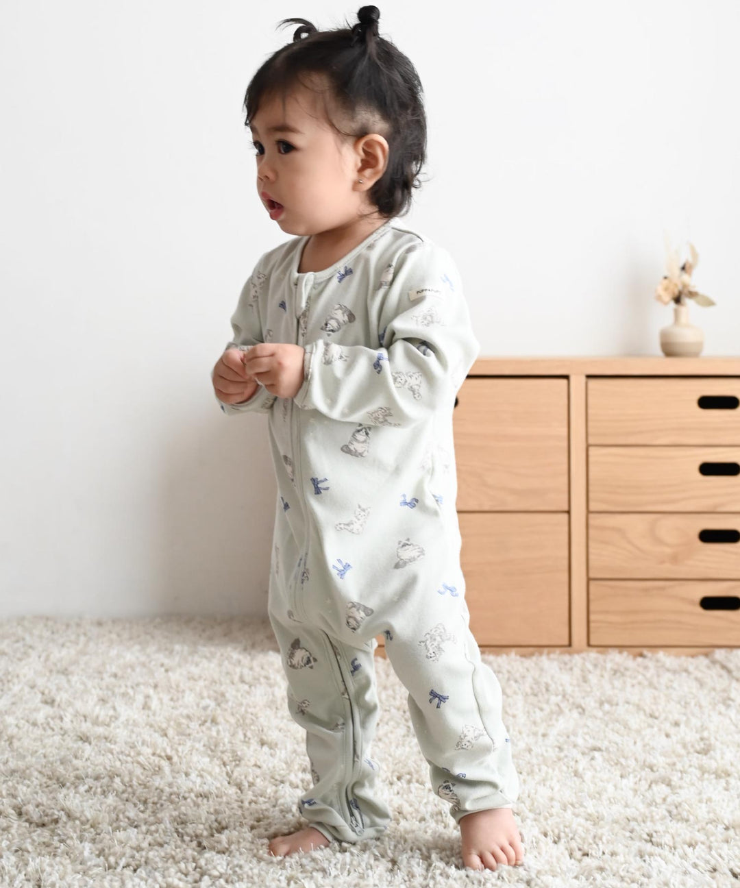 Double-Zip Long-Sleeve Coverall