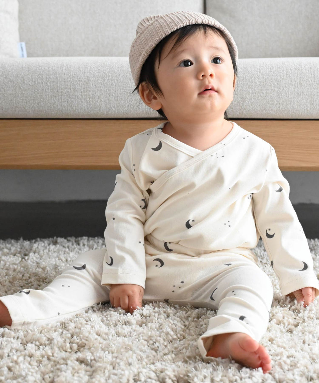 Long-Sleeve Romper Set (Top and Bottom)