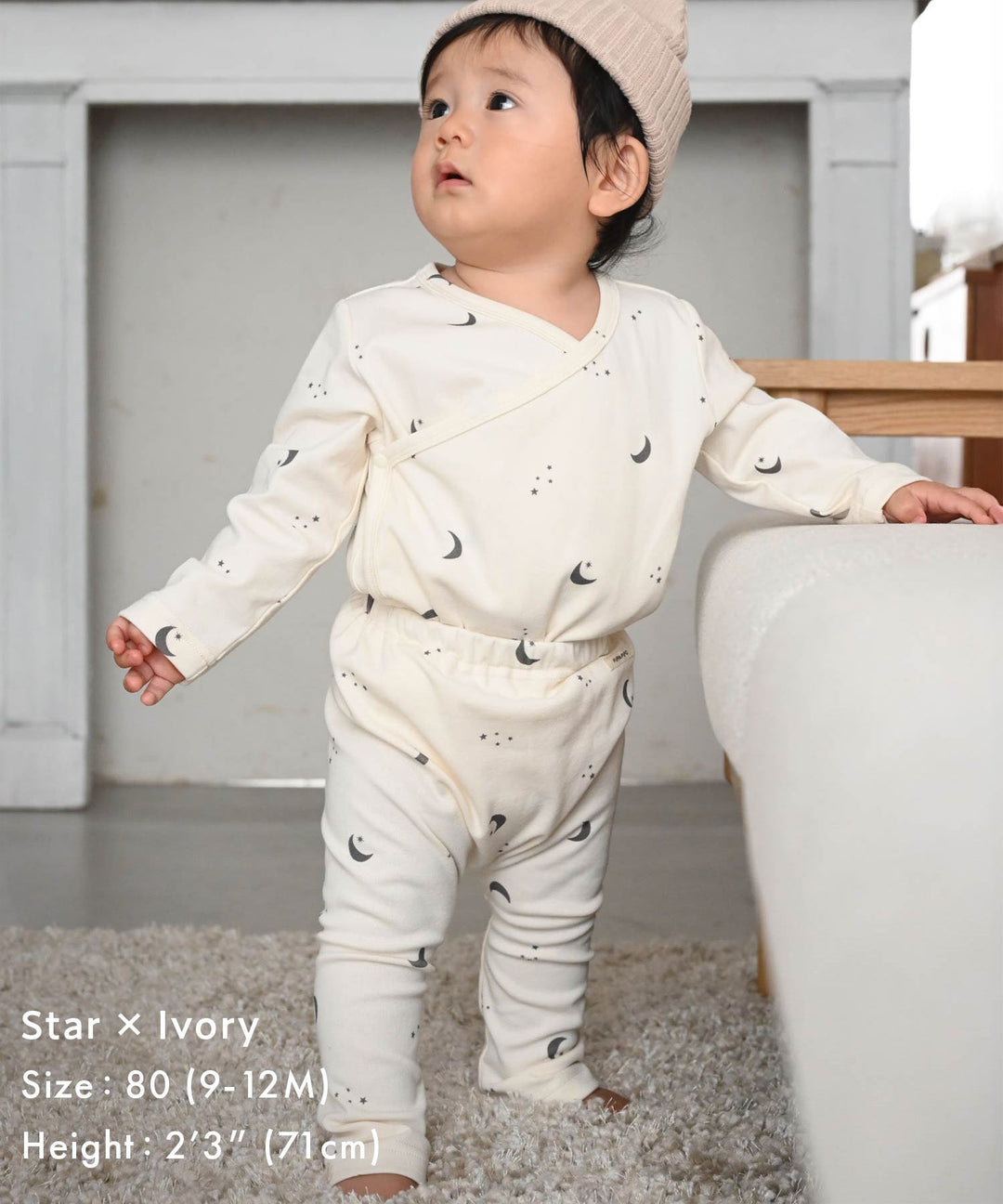 Long-Sleeve Romper Set (Top and Bottom)