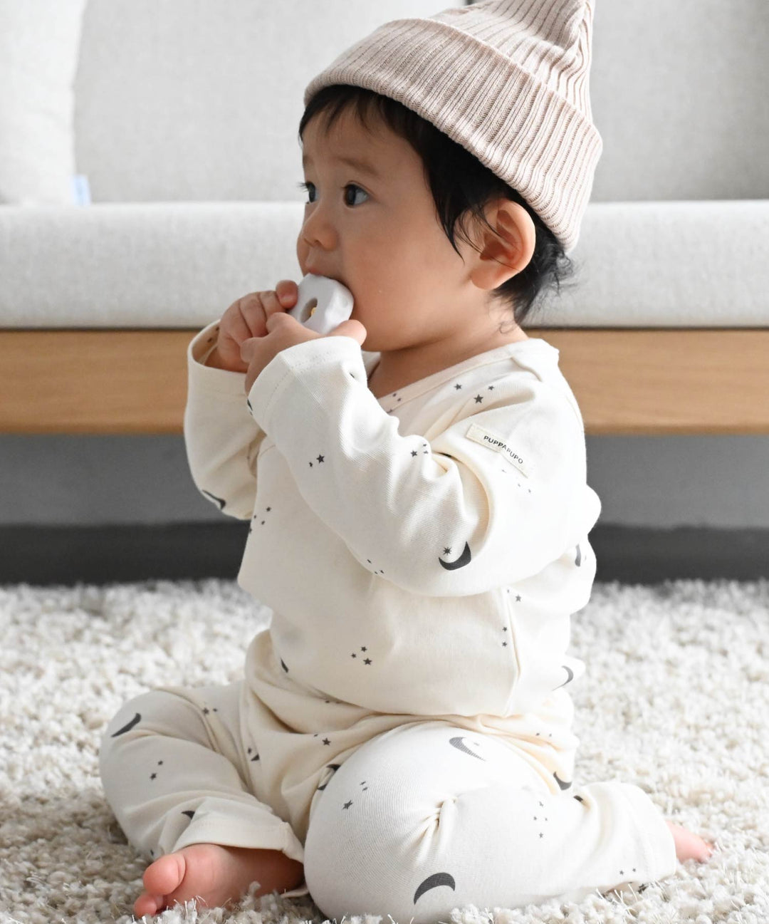 Long-Sleeve Romper Set (Top and Bottom)