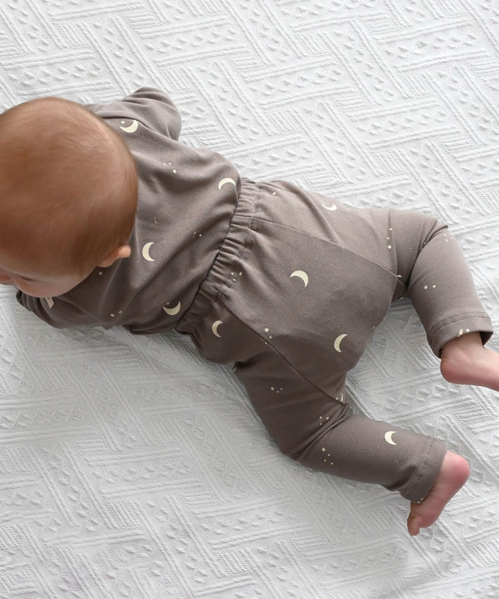 Long-Sleeve Romper Set (Top and Bottom)