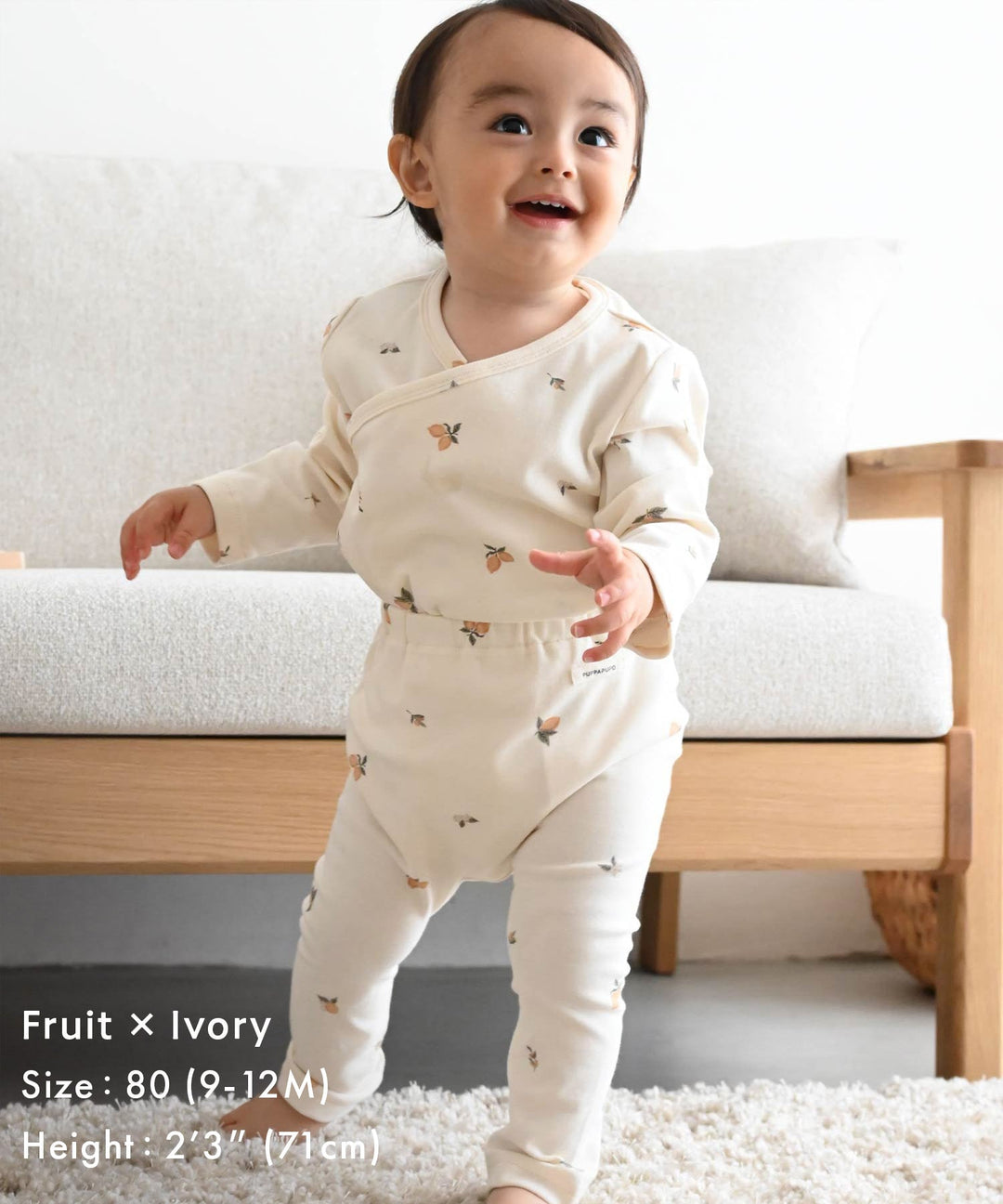 Long-Sleeve Romper Set (Top and Bottom)