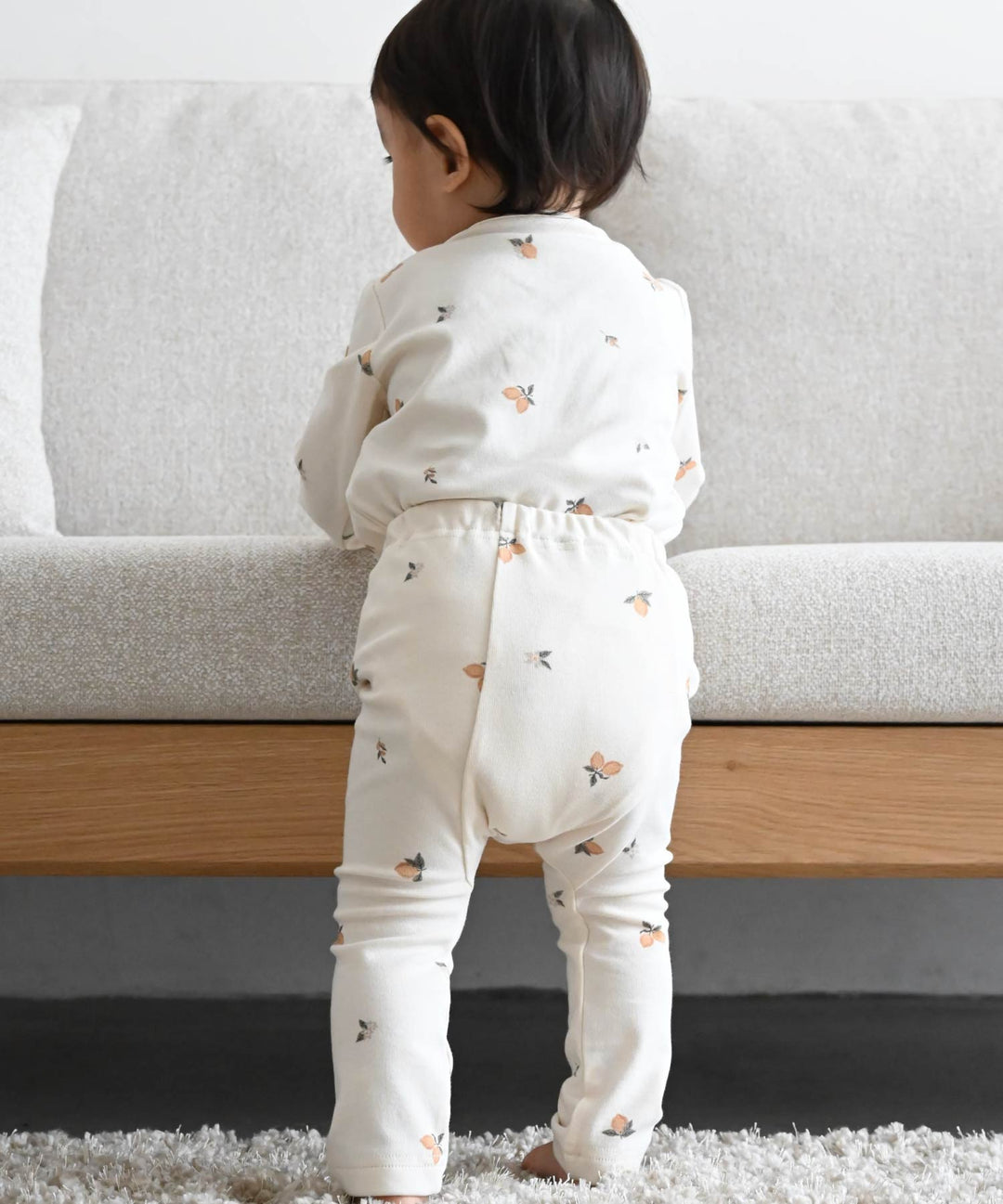 Long-Sleeve Romper Set (Top and Bottom)