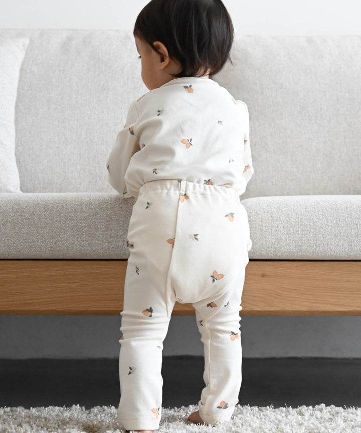 Long-Sleeve Romper Set (Top and Bottom)