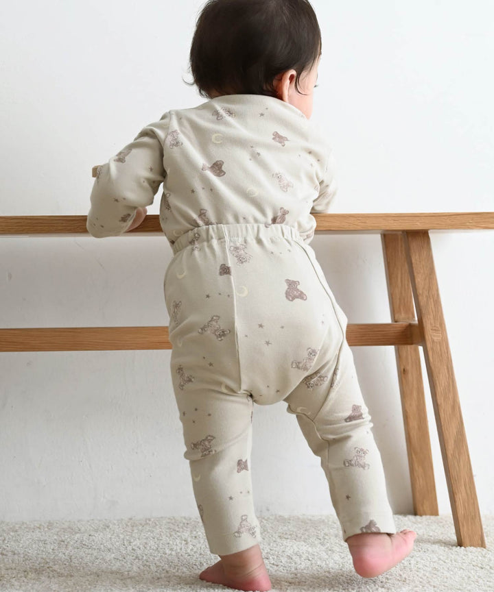 Long-Sleeve Romper Set (Top and Bottom)