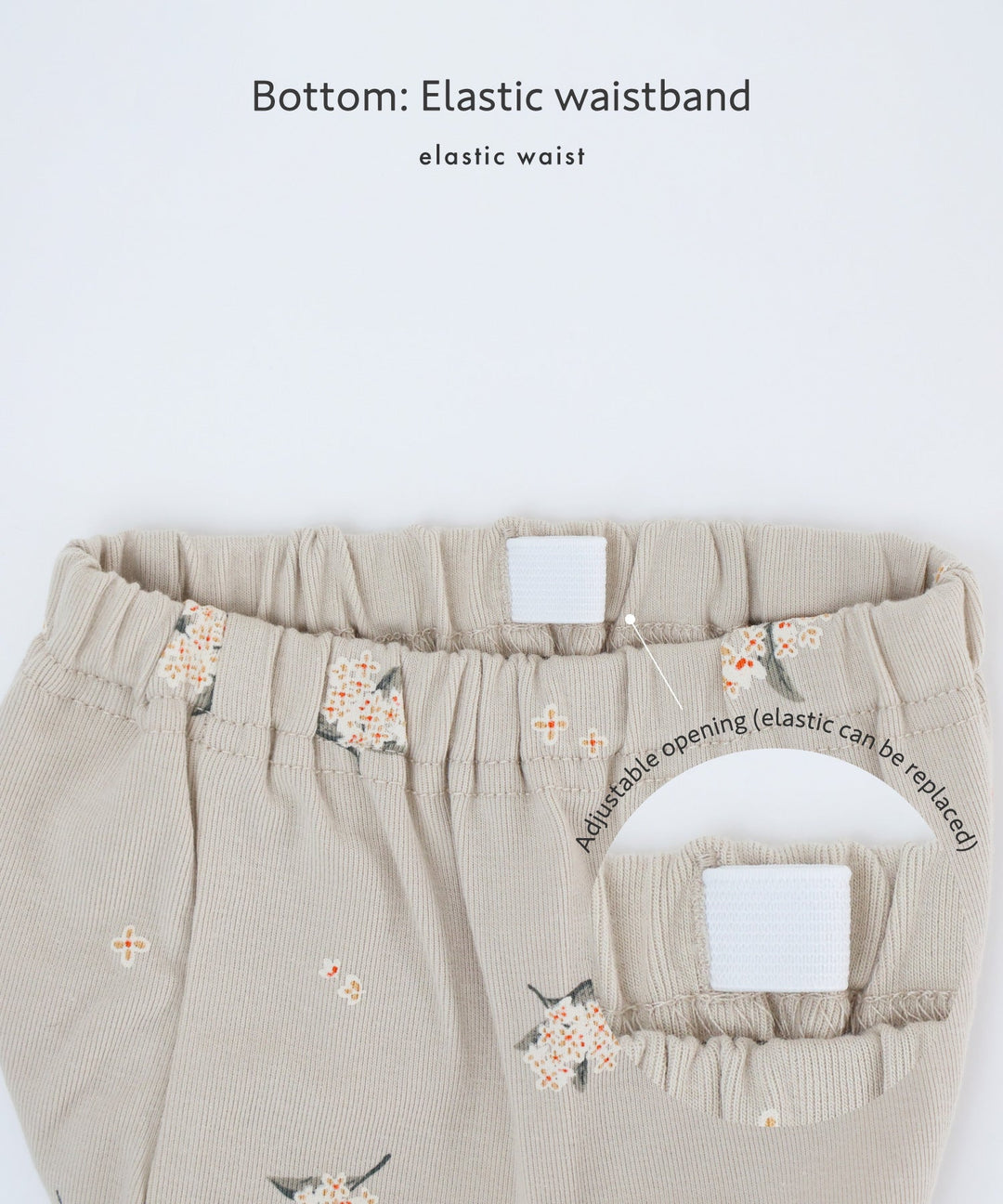 Long-Sleeve Romper Set (Top and Bottom)