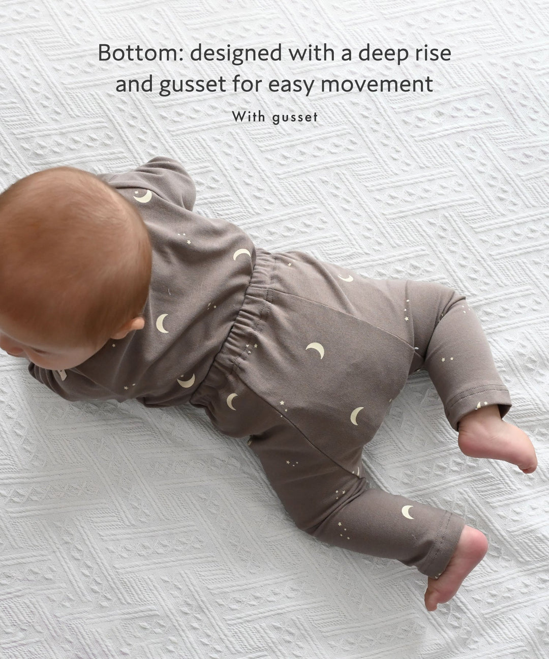 Long-Sleeve Romper Set (Top and Bottom)