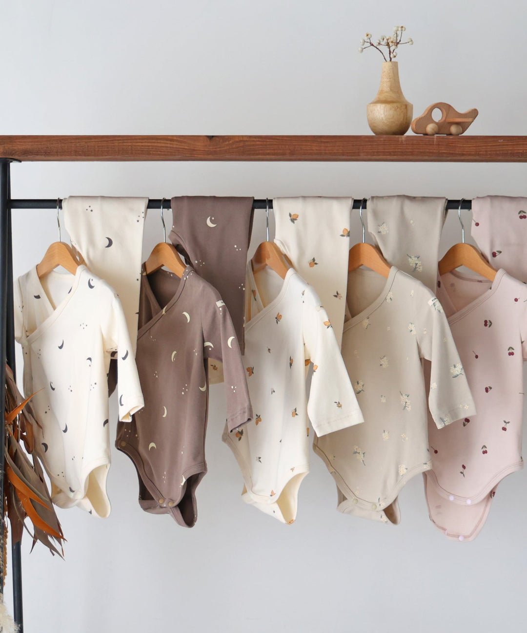 Long-Sleeve Romper Set (Top and Bottom)