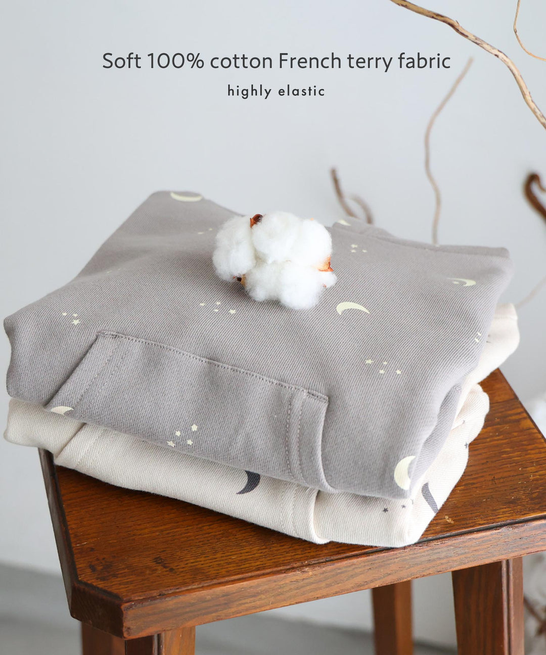 Long-Sleeve Romper with Bear Ears