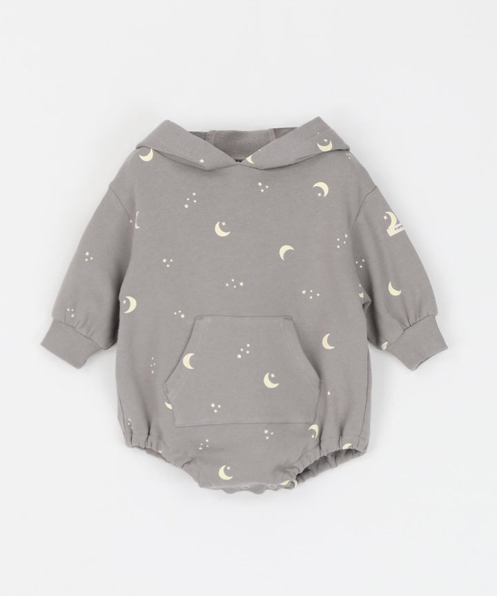 Long-Sleeve Romper with Bear Ears