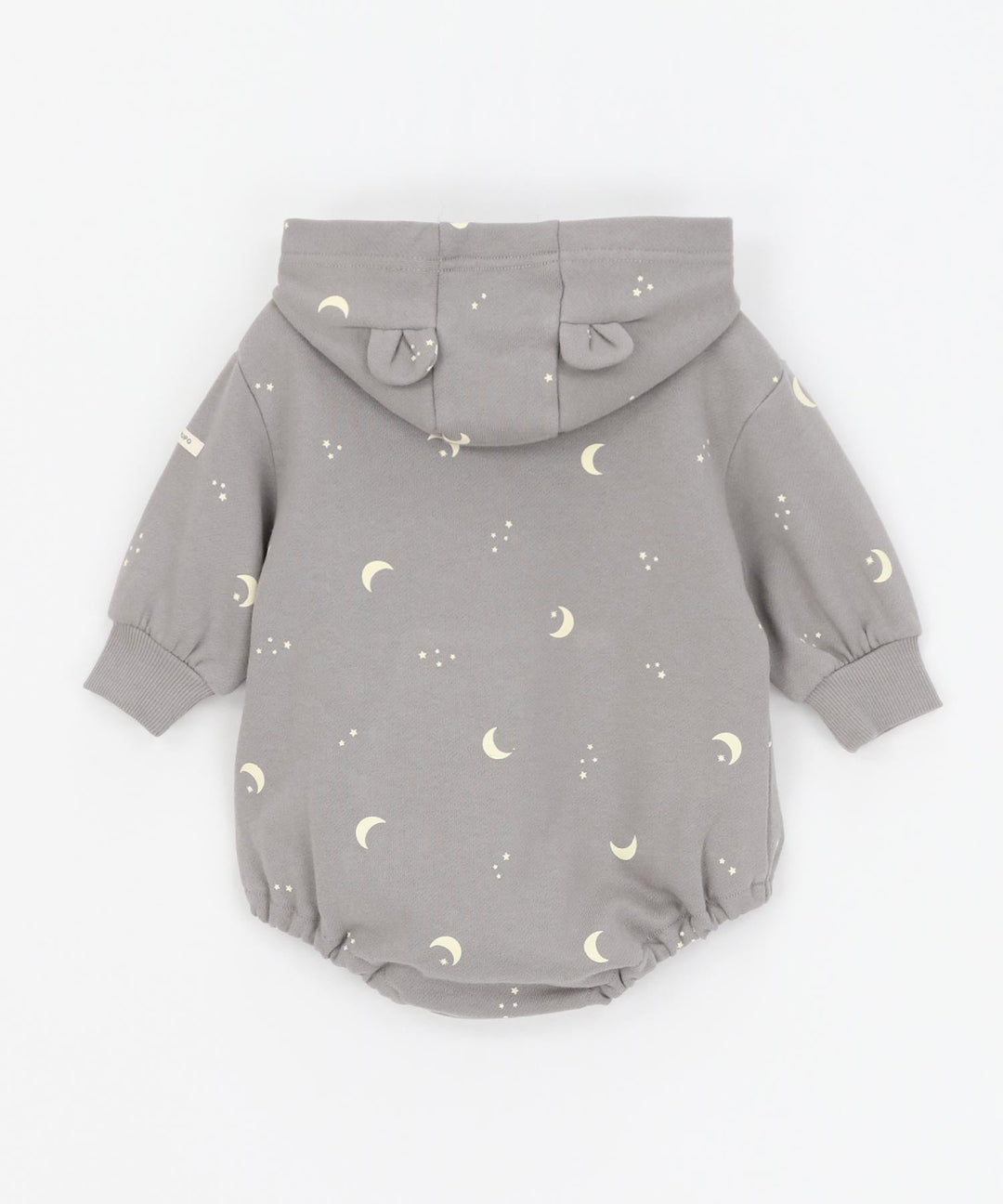 Long-Sleeve Romper with Bear Ears