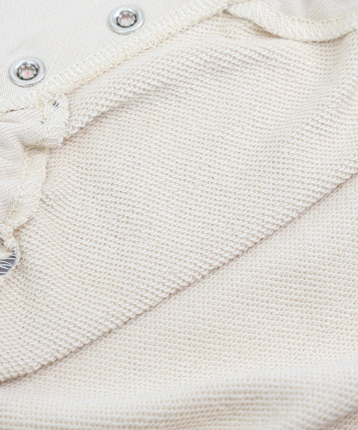 Long-Sleeve Romper with Bear Ears