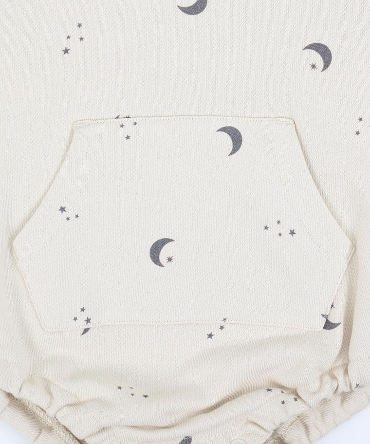 Long-Sleeve Romper with Bear Ears