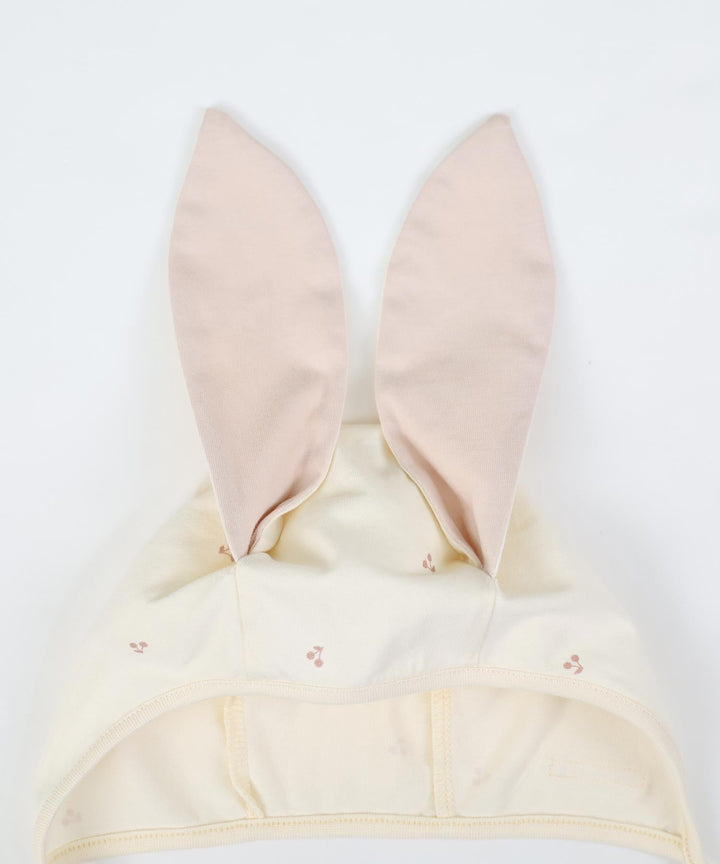 Long-Sleeve Romper with Bonnet