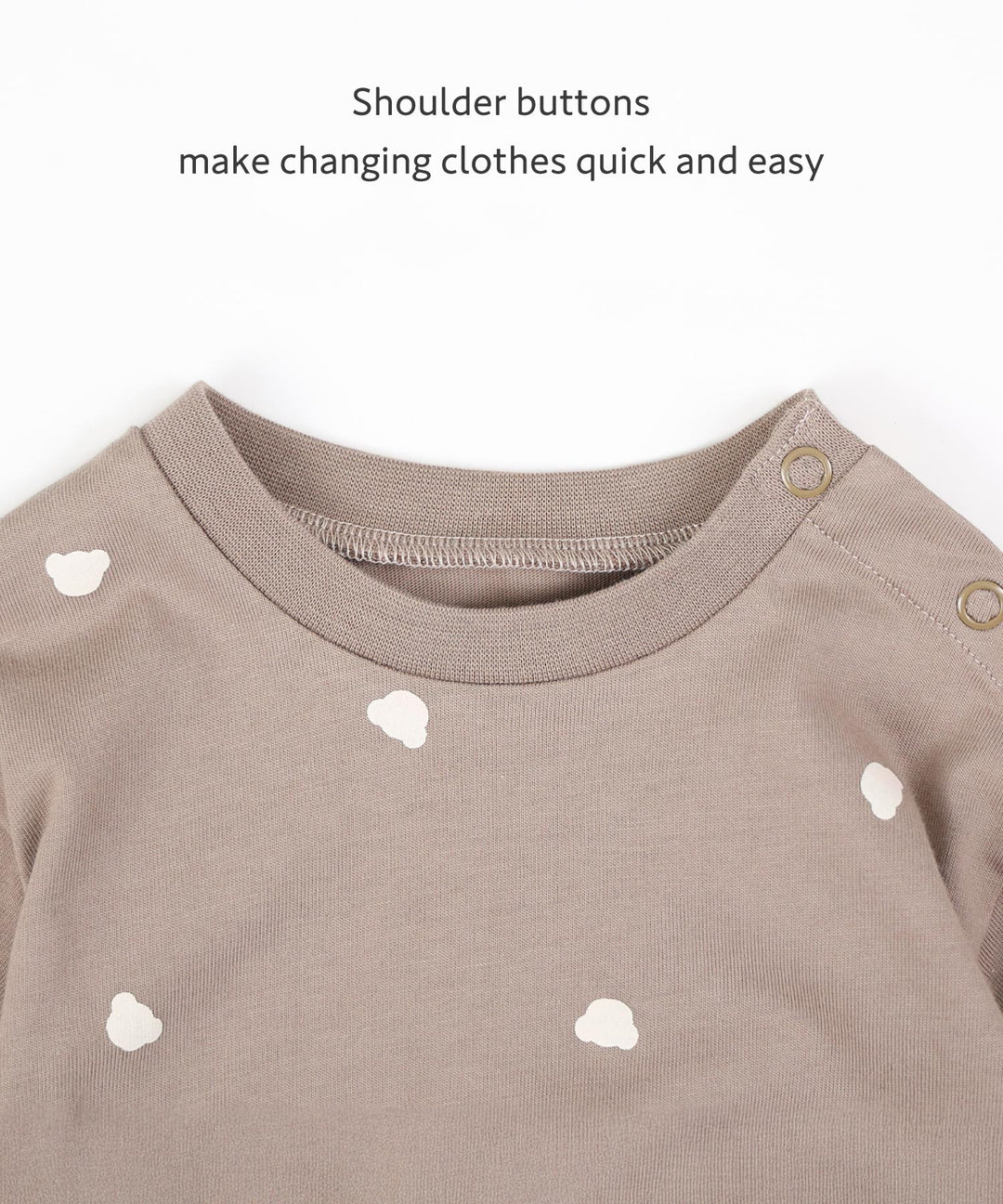 Long-Sleeve Romper with Bonnet