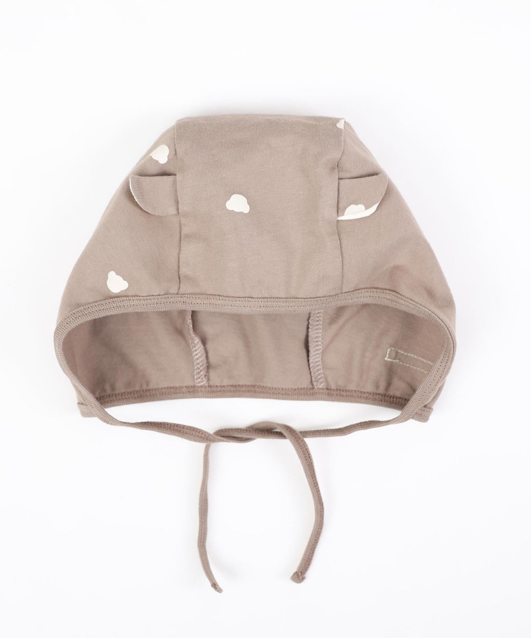 Long-Sleeve Romper with Bonnet