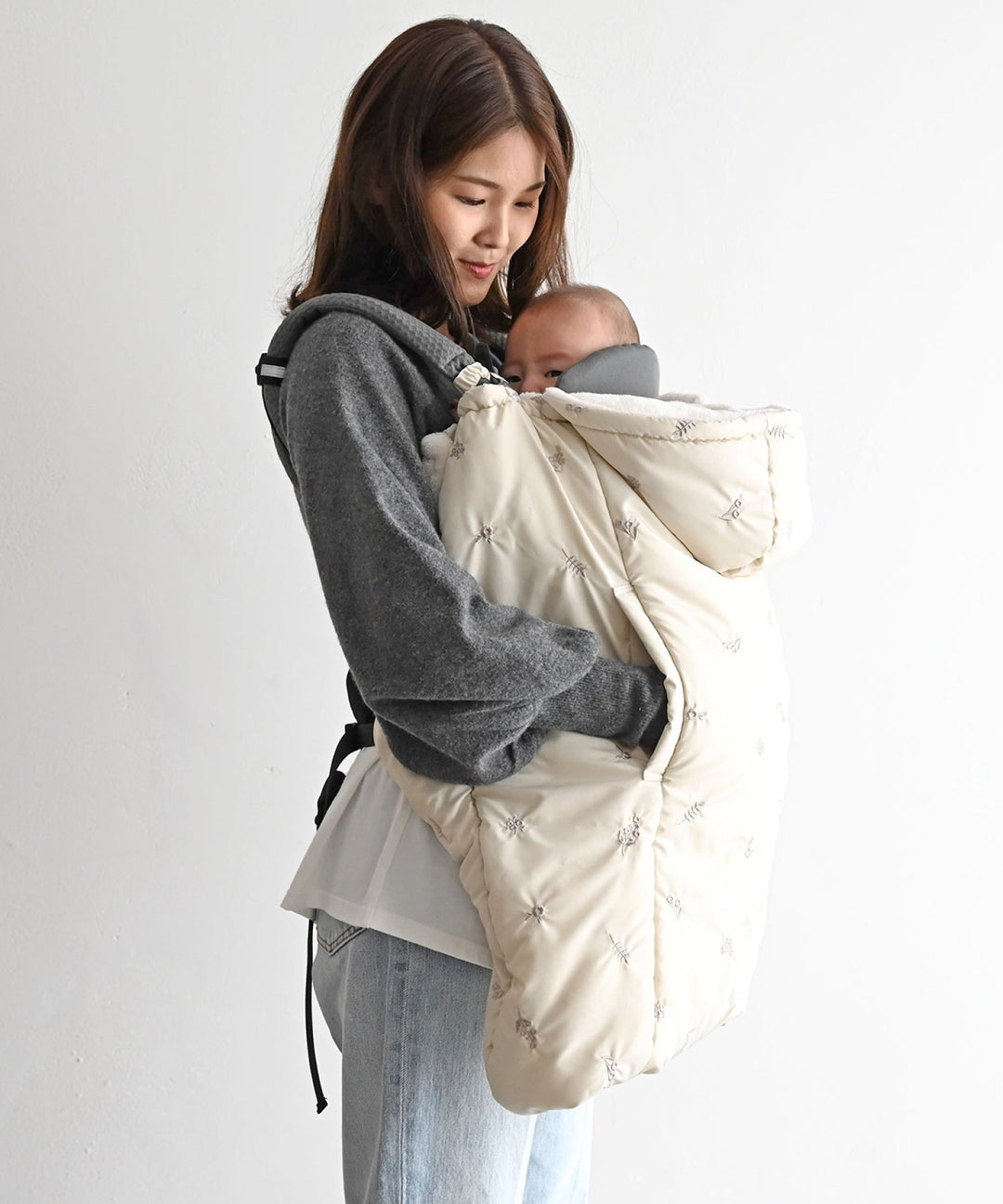 Winter Baby Carrier Cover (Moisture-absorption & heat-generation)