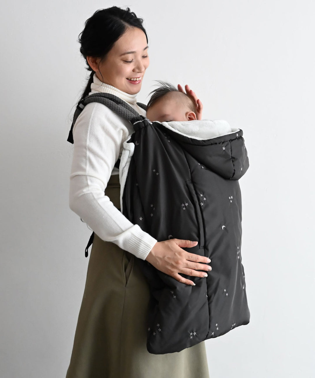 3-Way Winter Baby Carrier Cover (Moisture-absorption &amp; heat-generation)