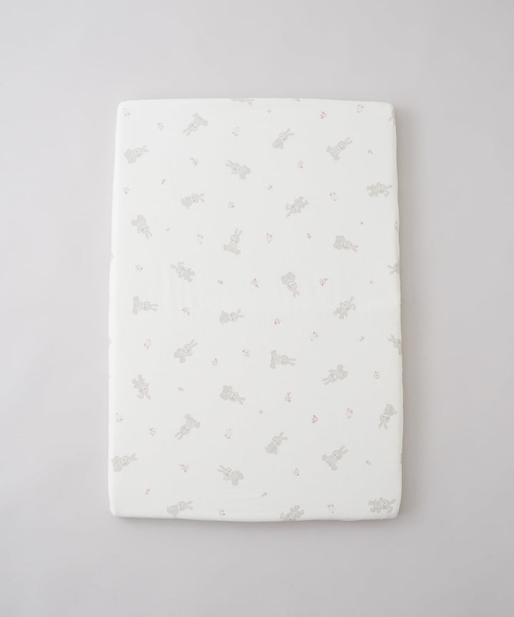 Baby Futon Mattress Fitted Sheet with No-Side Gusset (Jersey knit)