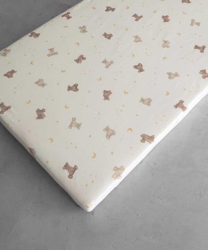 Baby Futon Mattress Fitted Sheet with No-Side Gusset (Jersey knit)