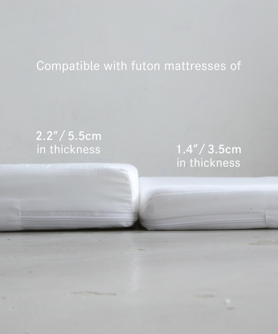 Baby Futon Mattress Fitted Sheet with No-Side Gusset (Jersey knit)