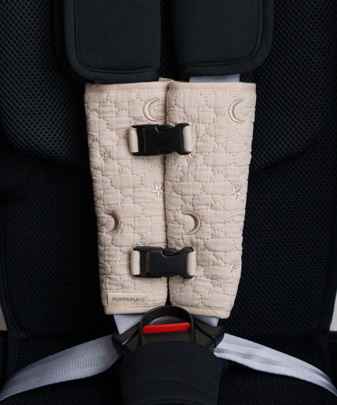 Child Car Seat Belt Positioning Cover (Ibul fabric with Moroccan design)