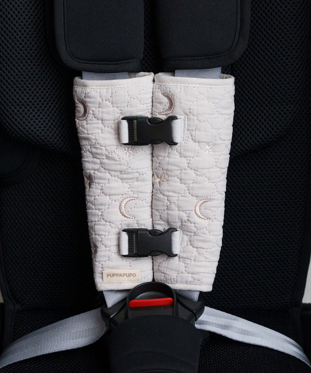 Child Car Seat Belt Positioning Cover (Ibul fabric with Moroccan design)