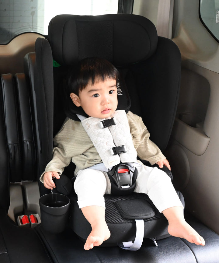 Child Car Seat Belt Positioning Cover (Ibul fabric with Moroccan design)