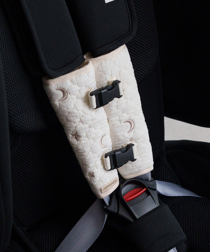 Child Car Seat Belt Positioning Cover (Ibul fabric with Moroccan design)