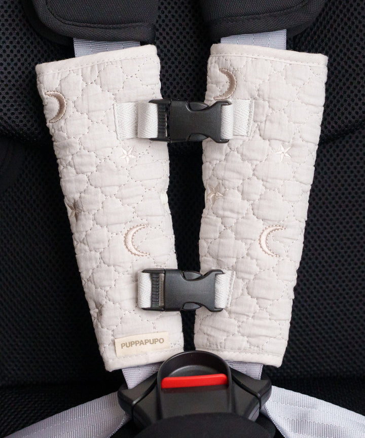 Child Car Seat Belt Positioning Cover (Ibul fabric with Moroccan design)