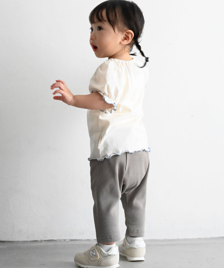 Puff-Sleeve Short-Sleeve T-Shirt